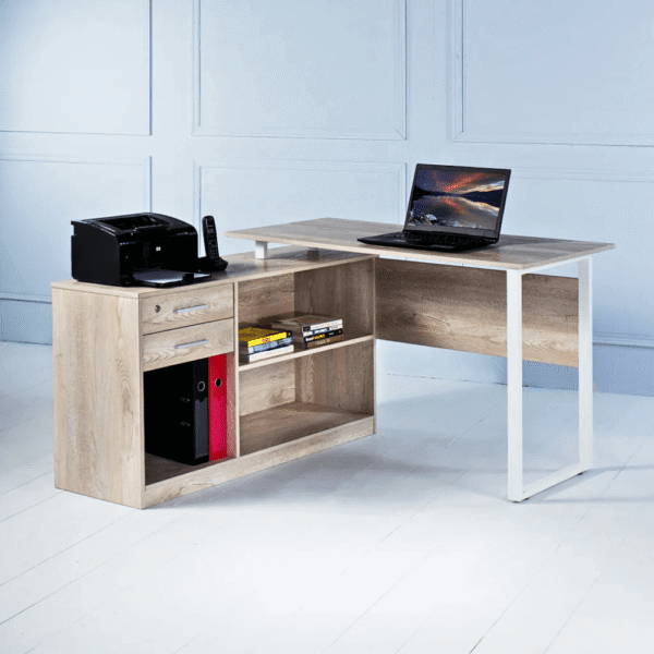 Elevate Manager Desk (Brushed Oak)