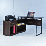 Elevate Manager Desk (Dark Brown)