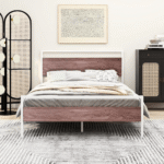 NNW Modern Industrial Bed Frame