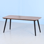 Slant Walnut Coffee Table
