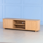 Silders TV Console in Oak