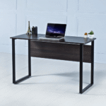 Work It Office Desk (Dark Brown)