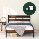 ZINUS Roman Bamboo and Metal Platform Bed Frame