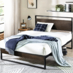 ZINUS Suzanne Metal and Wood Bed Frame
