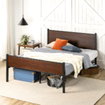 ZINUS Tucker Bamboo and Metal Platform Bed Frame