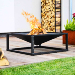 Square Steel Fire Bowl