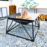 Geometric Low Fire Pit Table