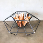 Hexagonal Wire Fire Basket