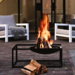 Square Frame Fire Bowl