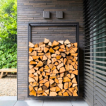 Wall-Mount Log Frame