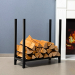 Four-Post Compact Log Stand