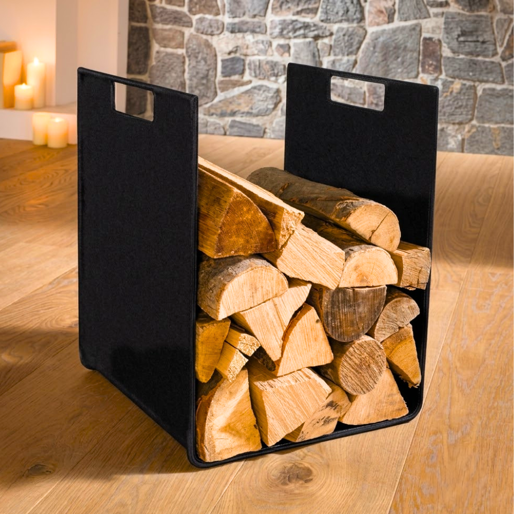 276 Felt Log Basket - Image 1