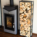 Slim Tower Log Rack