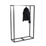 Slim Steel Garment Rack Narrow