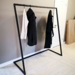 Wide Open Clothes Rail Heavy Duty