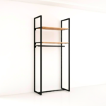 Minimal Clothes Stand Single Rail