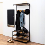 Rolling Boutique Clothes Rail