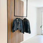Open Display Wardrobe with Side Panel
