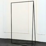 Angled A-Frame Clothes Rack
