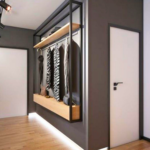 Double Layer Steel Wardrobe System