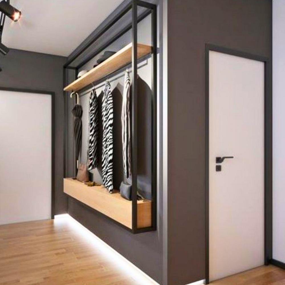 324 Double Layer Steel Wardrobe System - Image 1