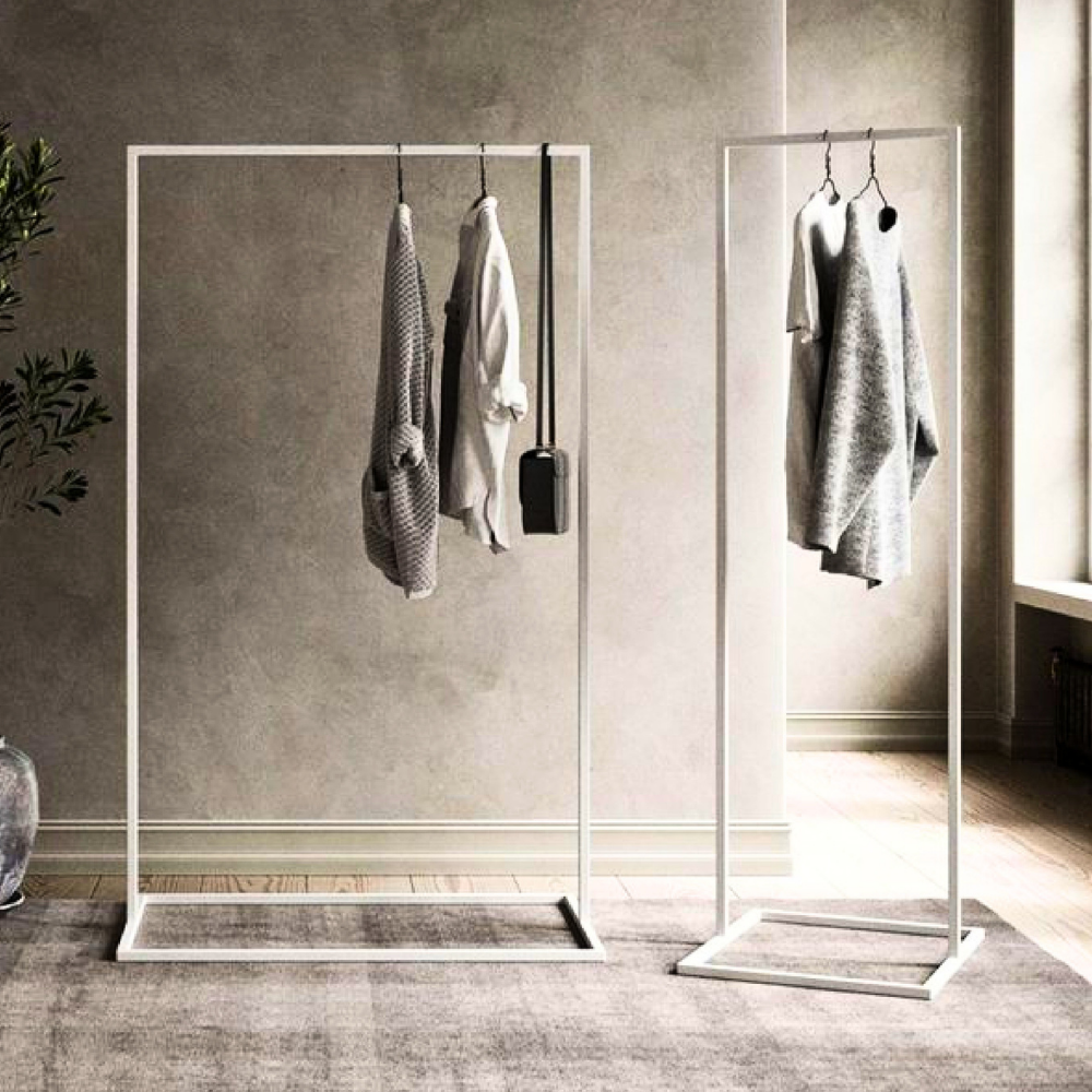 332 White Open Frame Wardrobe Set - Image 1