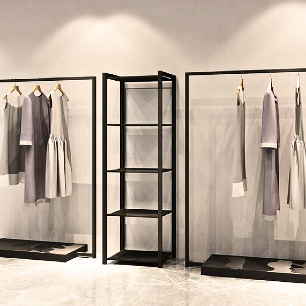 336 Minimalist Bedroom Clothes Rail - Image 1