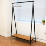 Freestanding Open Wardrobe Industrial