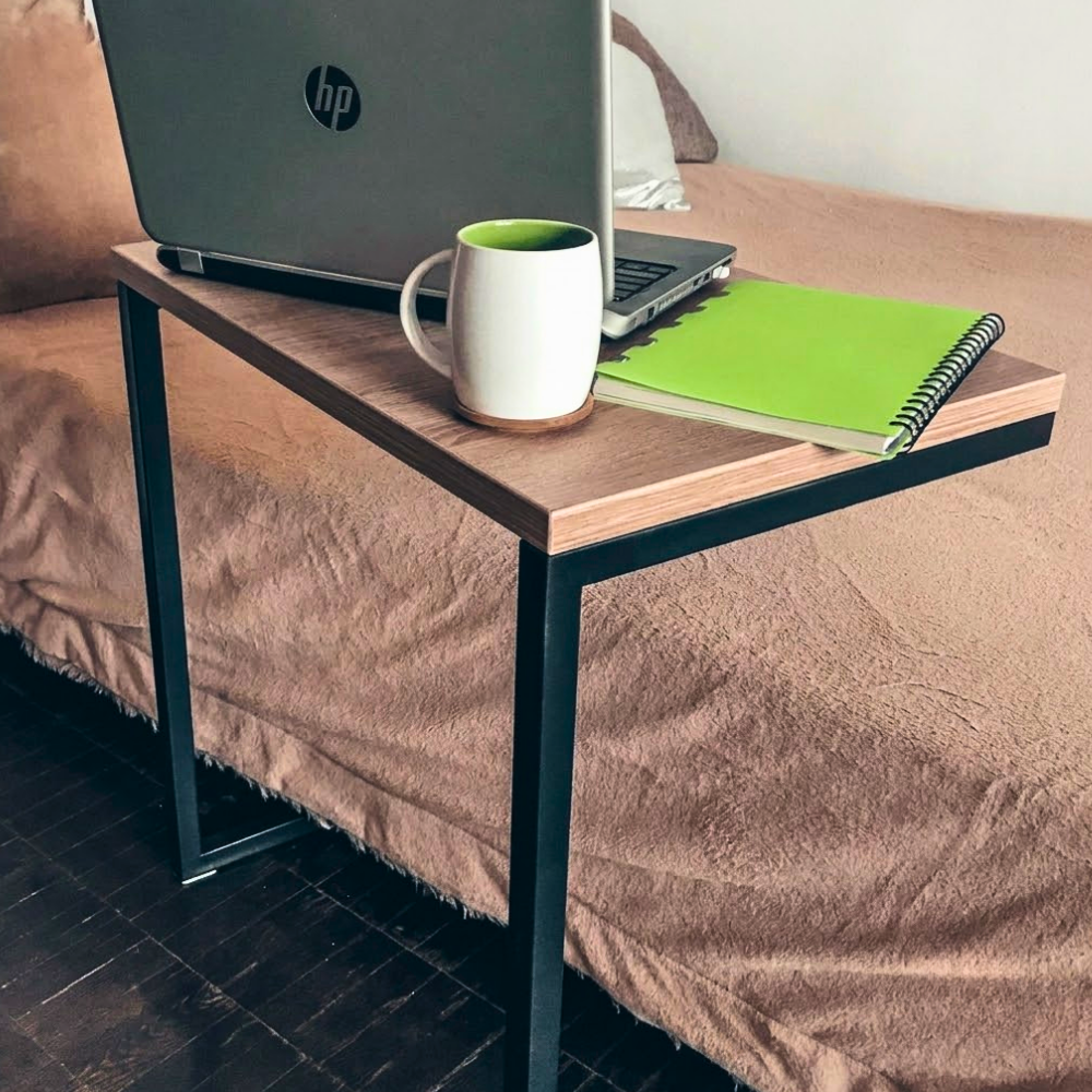 499 Wood Top Slide-Under Laptop Table - Image 1