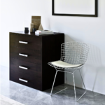 Chrome Wire Mesh Accent Chair